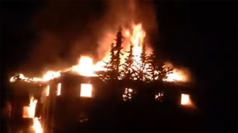 11 female students & adult die in Turkey as massive fire engulfs boarding school dormitory (VIDEO)