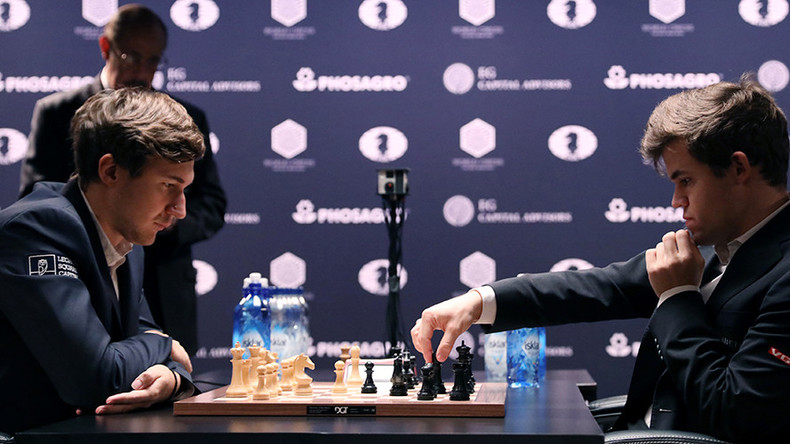Magnus Carlsen checkmates Russia’s Sergey Karjakin to win nail-biting world chess playoff