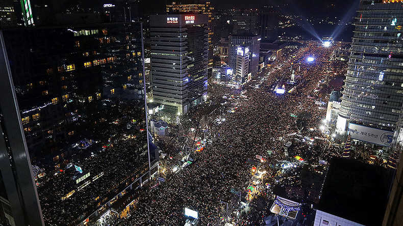 Over 1mn S. Koreans protest embattled President Park, opposition seeks impeachment (PHOTOS, VIDEOS)