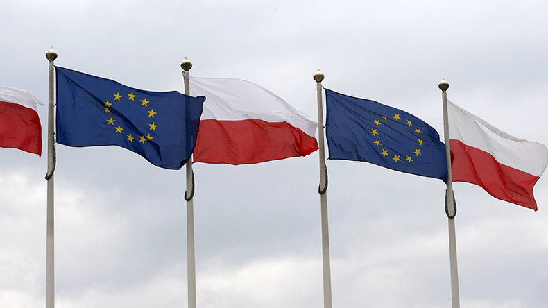 EU MPs debate stripping Poland of voting rights after new law restricts public meetings