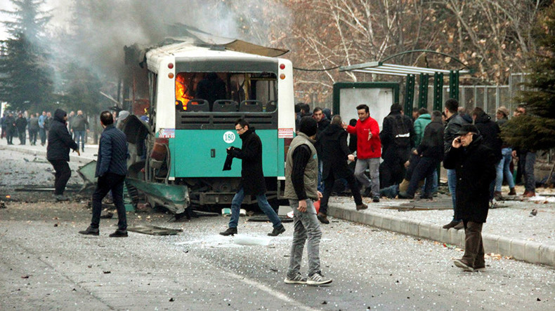 Bus blast in Turkey kills 13, wounds 55 – military