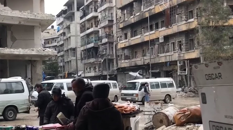 Civilians return to ‘normal’ life in liberated, ruined E. Aleppo (VIDEO)