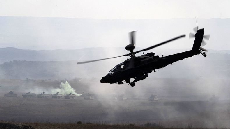 Apache helicopter crash near Houston kills 2 Army National Guard soldiers