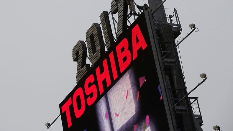 Toshiba stock nosedives amid rating cuts & billions in losses warning