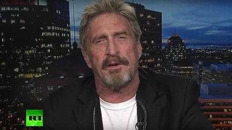 ‘Not the Russians’: John McAfee talks hacking allegations, cybersecurity with Larry King (VIDEO)