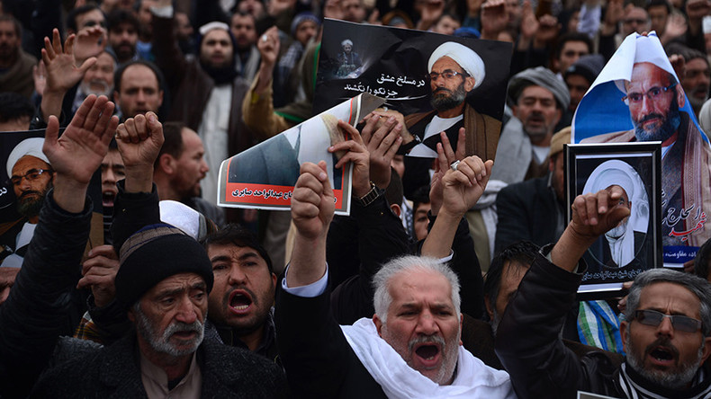 ‘Death to Daesh!’ Thousands protest against ISIS in western Afghanistan (PHOTOS)