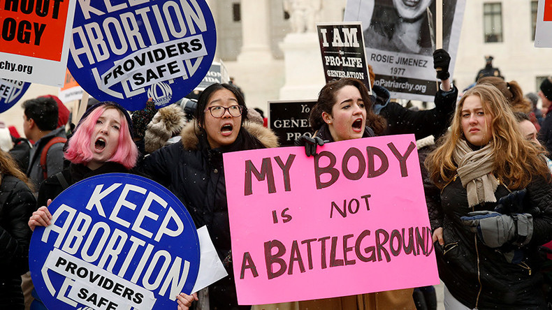 Pro-choice nation: Nearly 70 percent of Americans favor Roe v Wade