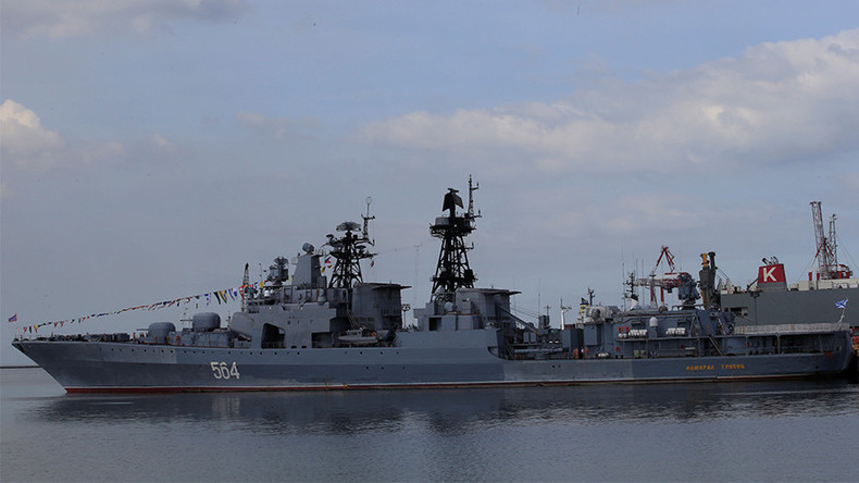 Russian warships dock in Philippines on goodwill visit, look forward to joint drills