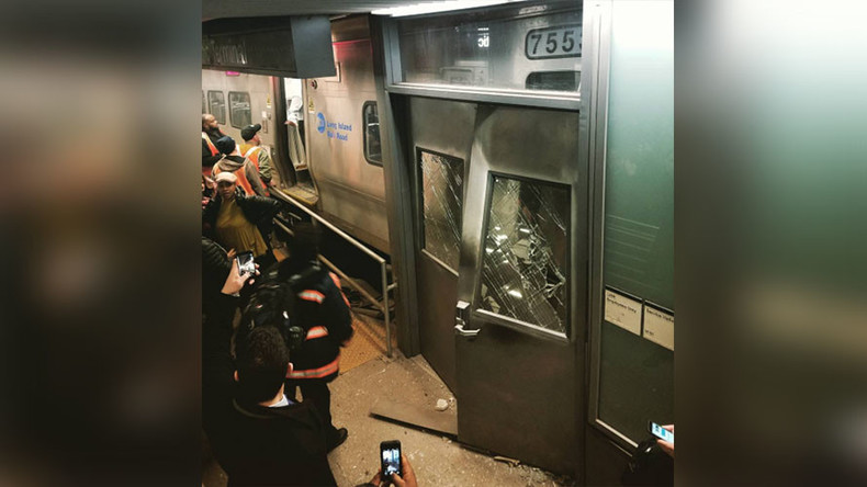 103 injured in train derailment at Brooklyn's Atlantic Terminal (VIDEOS, PHOTOS)