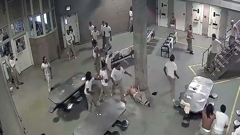Five injured after wild brawl in America’s largest jail (VIDEO)