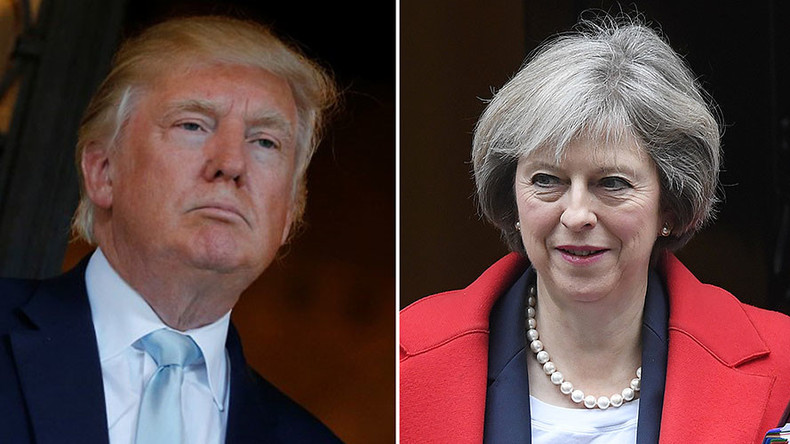 Trump and May emphasise ‘special relationship’ despite early snubs
