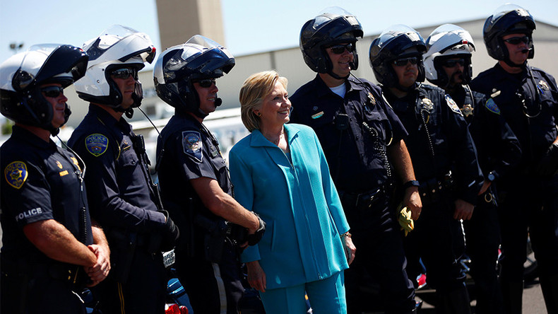 Clinton, Trump & Sanders criticized for not paying police bills