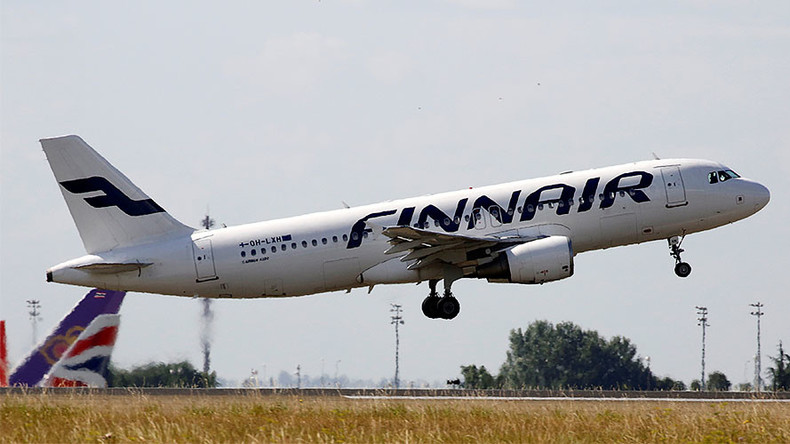 Finnair flight 666 to HEL on Friday 13 