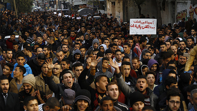 Hamas disperses protesters as 1,000s decry Gaza’s deepening energy crisis