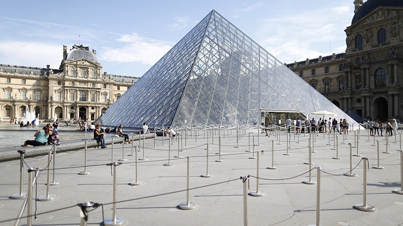 ‘Free the Louvre’: Climate art activists target Parisian museum over oil money ties