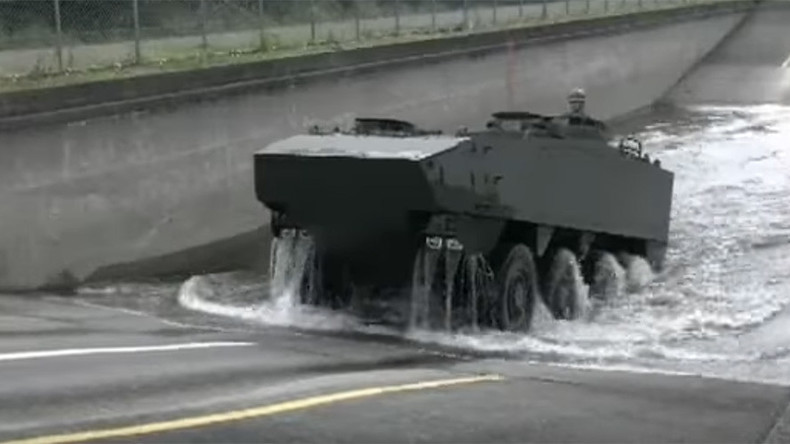 Japan shows off new armored personnel carrier prototype