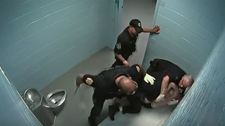 CCTV footage of violent arrest that led to firing of 3 officers finally released (VIDEO)