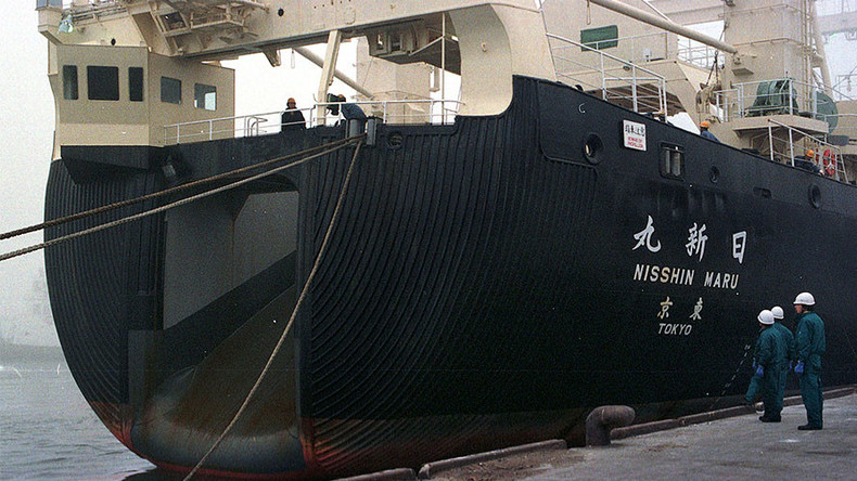 Japanese ship caught with illegally-slaughtered whale aboard