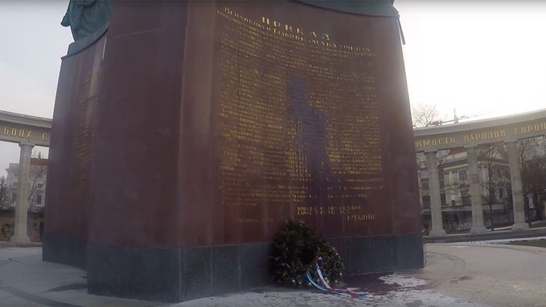 Monument honoring WWII Soviet era soldiers desecrated in Vienna, again (PHOTOS, VIDEO)