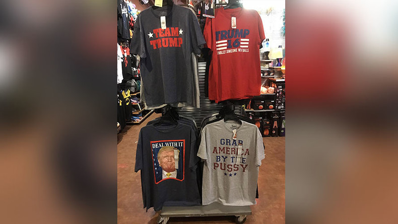 ‘Grab America By the P***y’ T-shirts sell out, protest planned