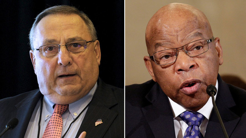’A simple thank you would suffice’: Maine Gov. LePage says John Lewis owes Abe Lincoln