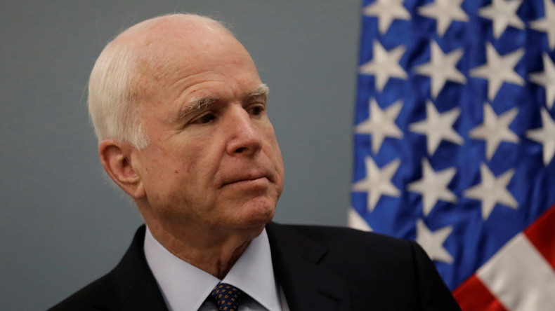 ‘John McCain passed dossier to make Trump look bad; now he’s trying to save his hide’