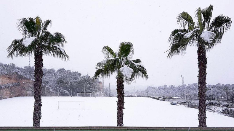 CSKA Moscow warm-weather training in Spain scuppered... by snow!