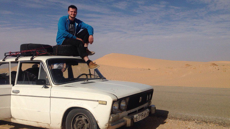 Four Siberians drive rusty Russian clunker from St. Petersburg to Gambia (PHOTOS)