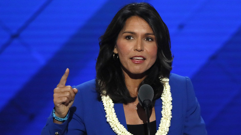 Establishment outraged as Rep. Tulsi Gabbard goes to Syria on fact-finding mission