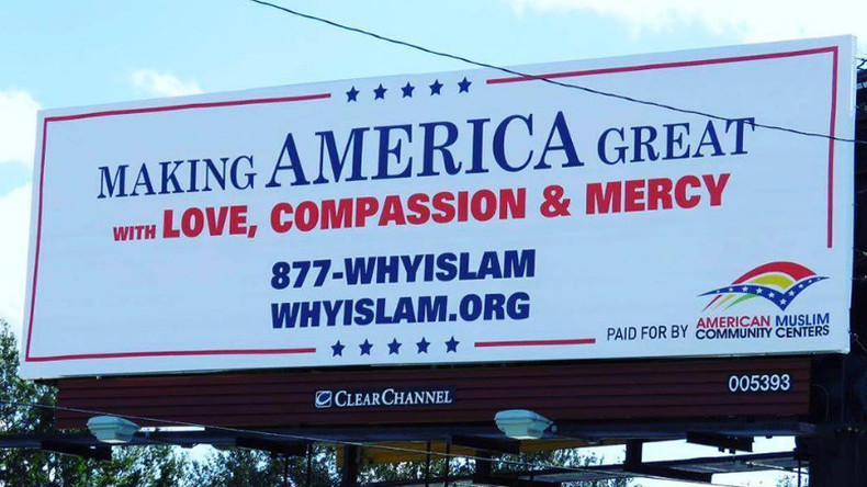 Muslim billboards in Florida riff on Trump’s election slogan (PHOTOS)