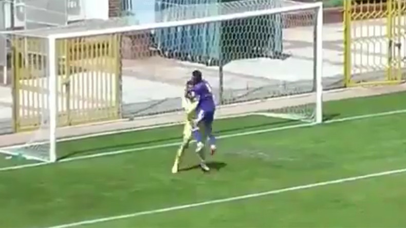Most ridiculous own goal ever? Hilarious moment joy turns to despair for Turkish team (VIDEO)