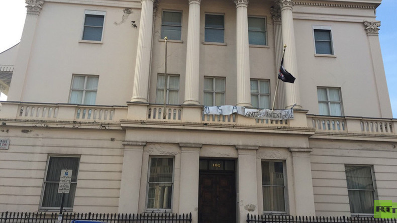 ANAL squatters group claims millionaire’s London mansion for homeless & prostitutes