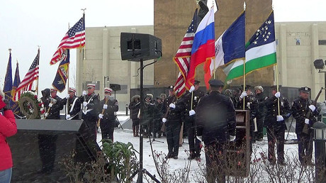 New York chorus sings Russian national anthem to honor Alexandrov Ensemble (VIDEO)