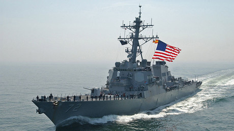 US Navy ship fired warning shots at Iranian vessels in Strait of Hormuz – report