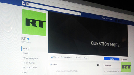 Facebook lifts RT page block after almost 24-hour blackout 