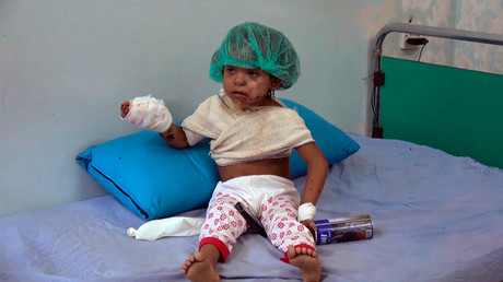 Severely malnourished Yemeni children in urgent need of help filmed by RT Arabic (DISTURBING IMAGES)