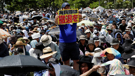 Anti-US base activists push for Okinawa protester's release