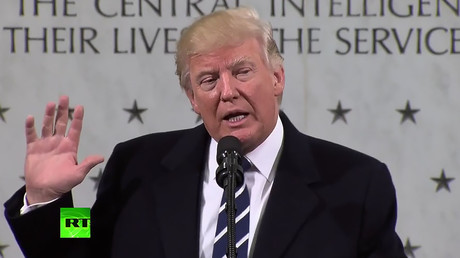 Trump to CIA: Media made it sound like I had a feud with intelligence community