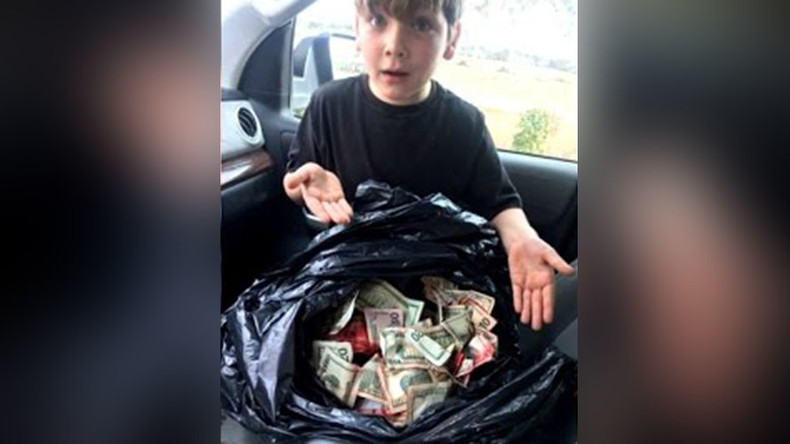 ‘Surreal moment’: 7yo finds bank robber’s stash in South Carolina