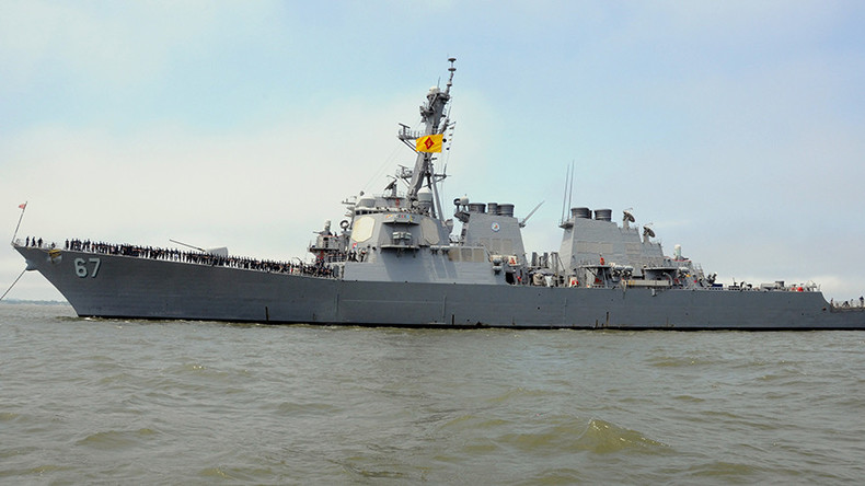 US deploys guided missile destroyer off Yemeni coast after attack on Saudi warship – reports