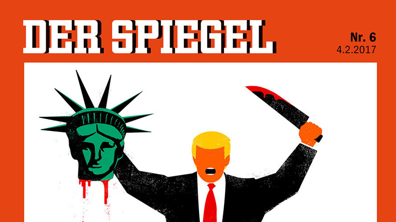 Der Spiegel editor-in-chief defends ‘beheading’ cover, says Germany should ‘stand up against’ Trump