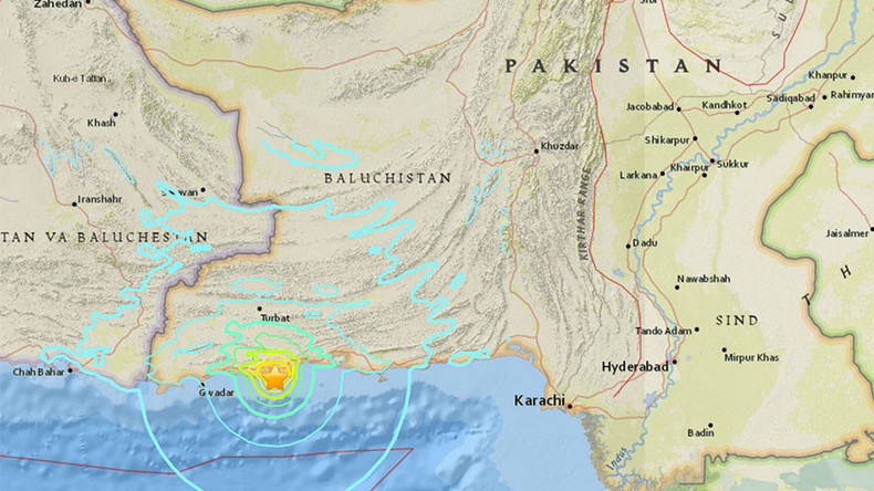 6.3 quake strikes off southern Pakistan – USGS