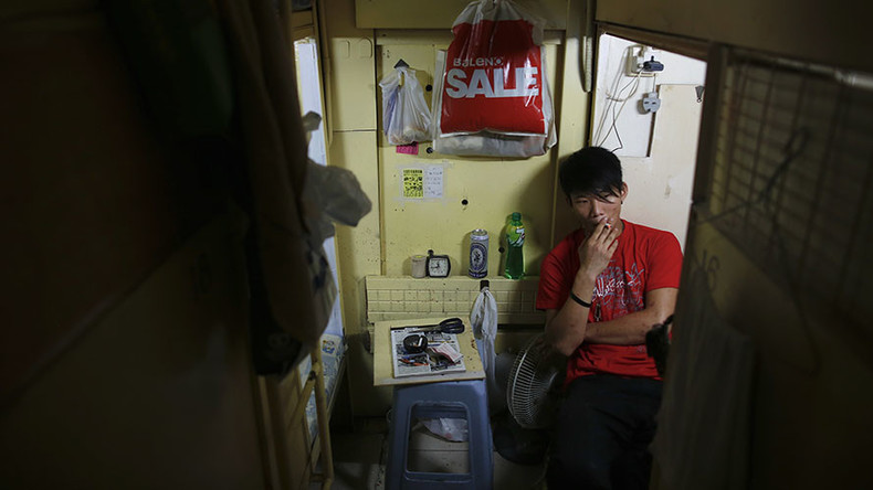 Hong Kong residents squeeze into ‘coffin homes’ as housing crisis worsens