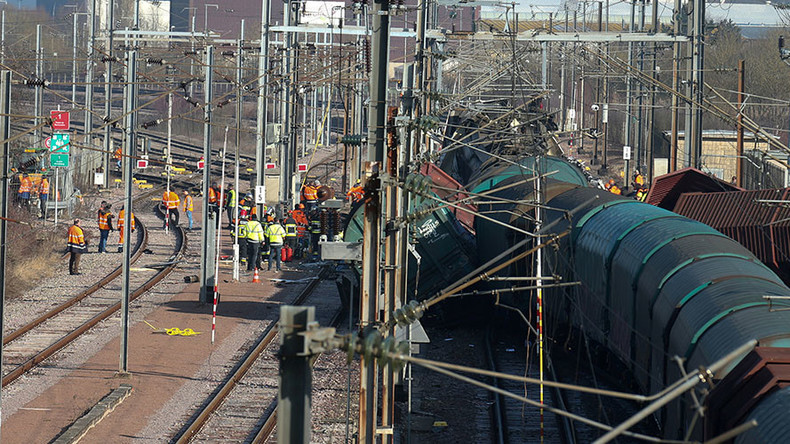 Passenger & freight trains collide in Luxembourg, police report 1 dead