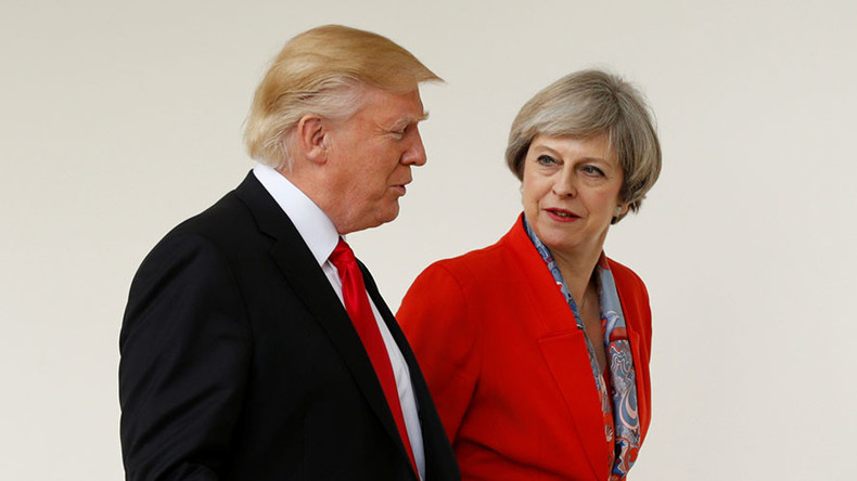 Theresa May ignores 1.8mn Brits who want Trump state visit blocked 