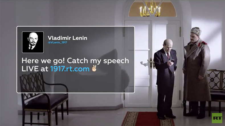 Russian revolution imminent, Lenin to return from Switzerland! Follow #1917LIVE (VIDEO)
