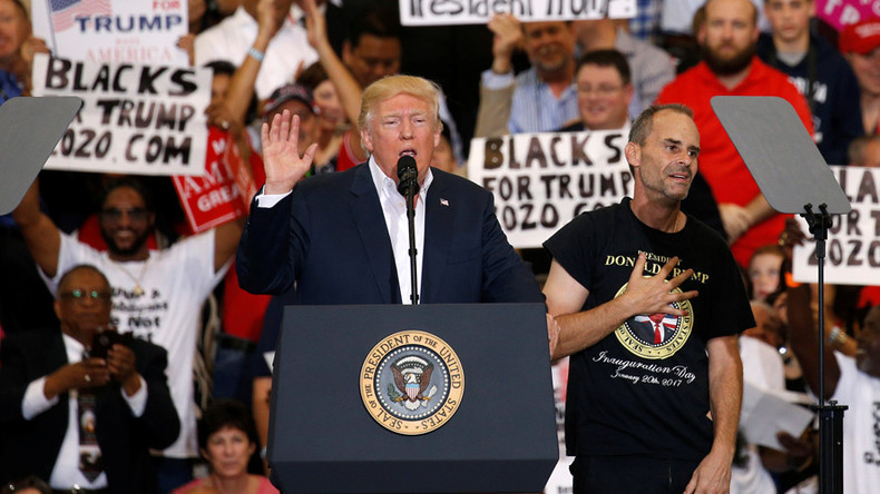 ‘Without MSM fake news filter’: Trump briefs Florida rally on US security, NATO & Syria safe zones