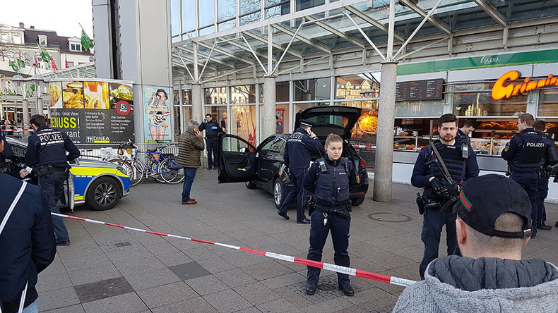 Man armed with knife drives into people in German city, kills 1, shot by police (VIDEO)