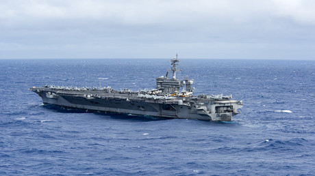 US aircraft carrier group deployed for ‘routine patrols’ in S. China Sea