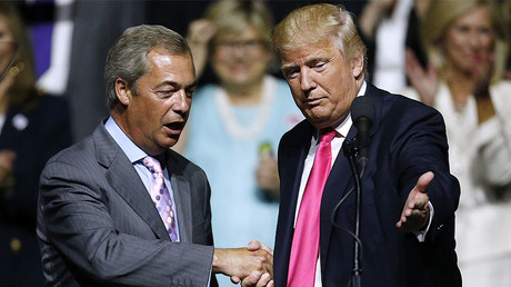 Nigel Farage calls Swedish city ‘rape capital of Europe’ in show of solidarity with Trump